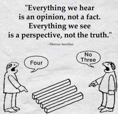 Hear fact see perspective